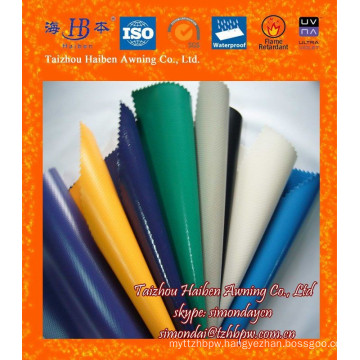 Woven or Knitted Knife Coated Tarpaulin Fabric in Different Colors